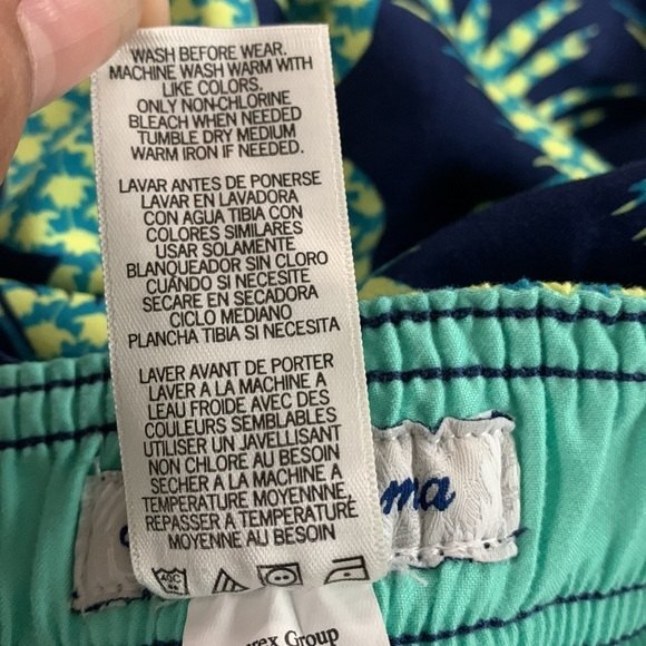 Tommy Bahama Swim Trunks boys size large pineapple print. Multicolor. - Picture 8 of 11